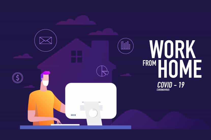 working from home cybersecurity for employees