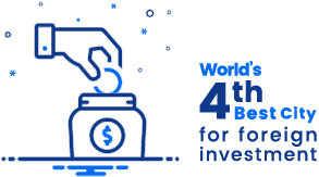 World's 4th best City for foreign investment